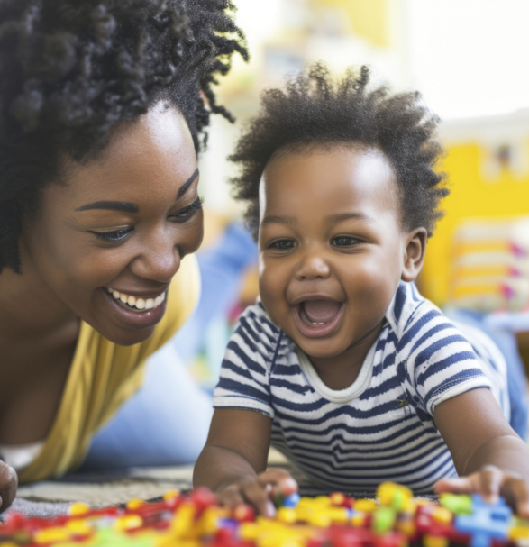 un-jeune-enfant-autiste-joue-avec-sa-famille